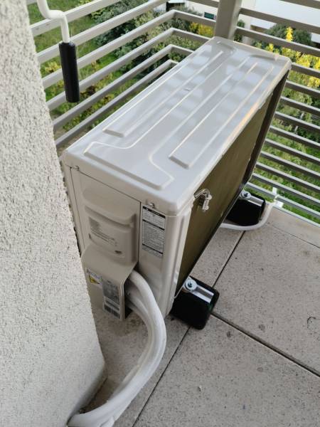 Pose climatisation par EIMD ENERGIES fourni par le client proche de Vidauban